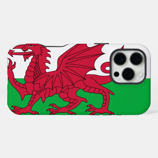 Coque iPhone Pays de Galles (Verso Horizontal)