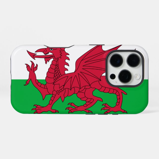 Coque iPhone Pays de Galles (Verso Horizontal)