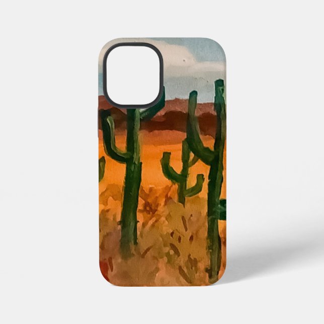 Coque iPhone Paysage du désert (Verso)