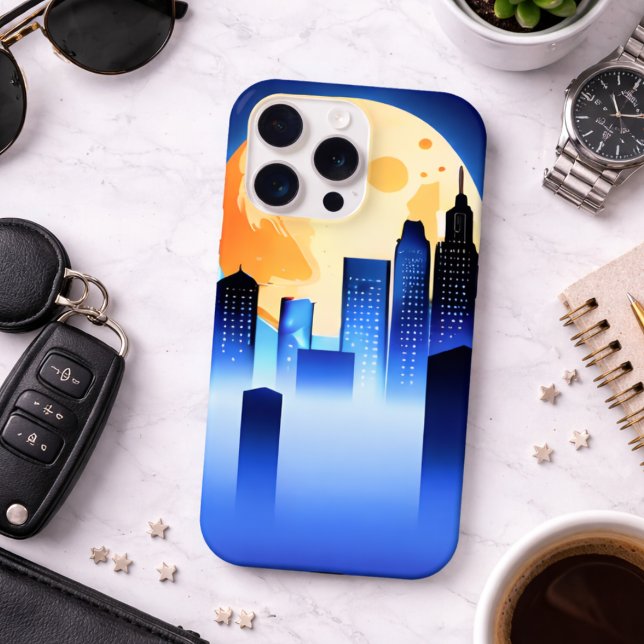 Coque iPhone Paysage Urbain Moderne (Créateur téléchargé)