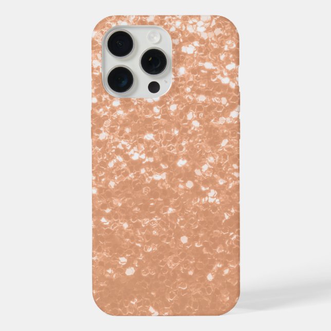Coque iPhone Peacher mousseux couleur de l'année 2024 (Verso)