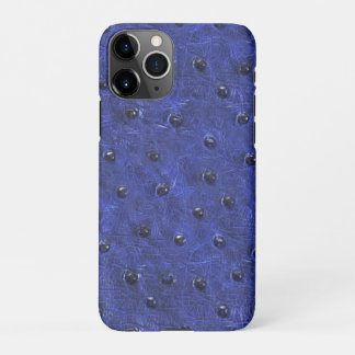 Coque iPhone 11Pro Peau d'autruche