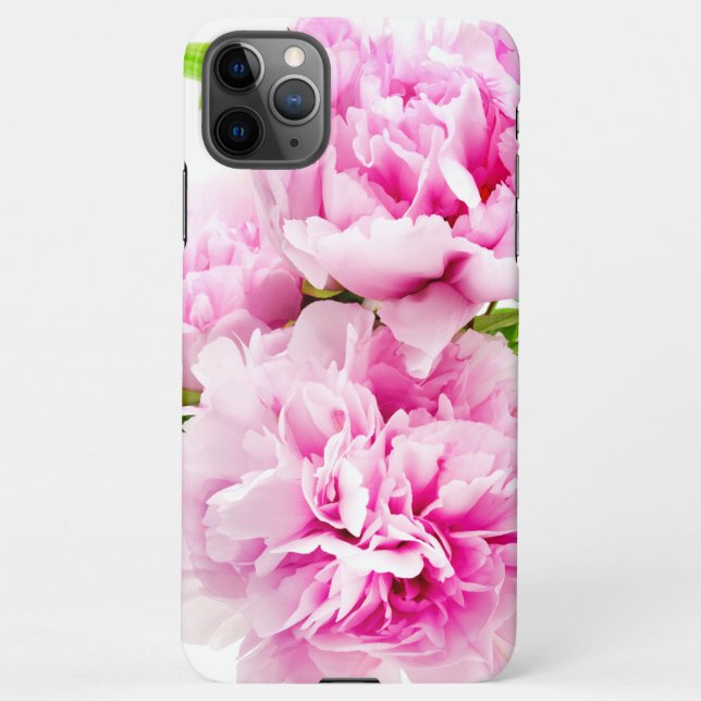 Coque iPhone Peine rose (Dos)