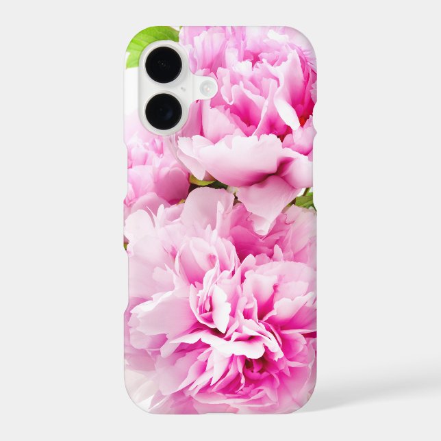 Coque iPhone Peine rose (Verso)