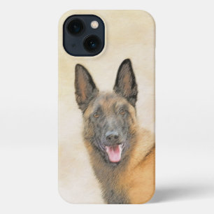 Etui iPhone 13 Peinture Malinoise belge - Cute Original Chien Art
