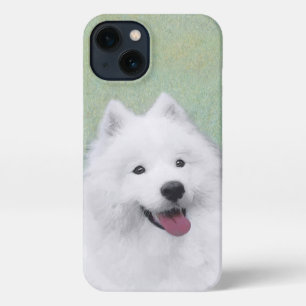 Etui iPhone 13 Peinture Samoyed - Cute Original Chien Art
