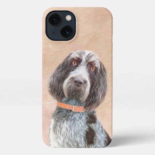 Coque iPhone Peinture Spinone Italiano - Belle Art Original Chi (Verso)