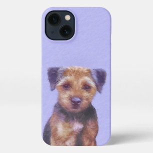 Etui iPhone 13 Peinture sur la frontière de Terrier - jolie art o