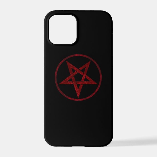 Coque iPhone Pentagram Red Devil (Verso)