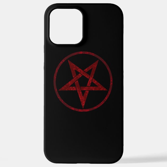 Coque iPhone Pentagram Red Devil (Verso)