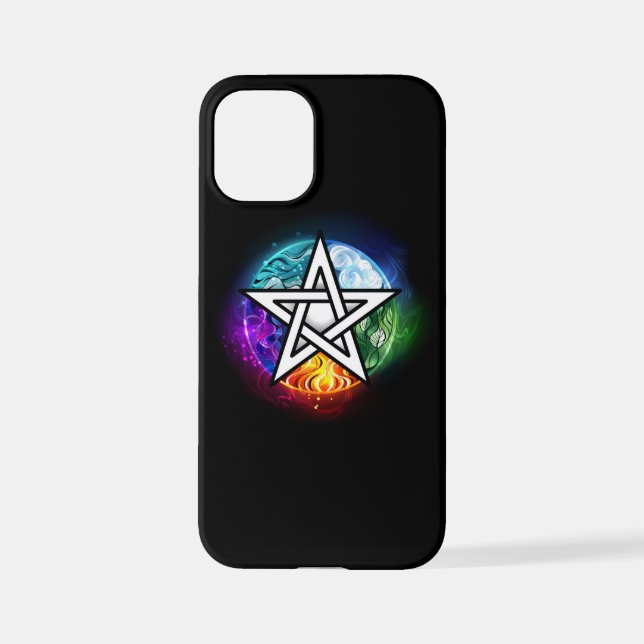 Coque iPhone pentagramme du Wiccan (Verso)