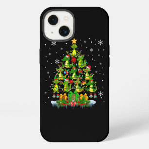 Etui iPhone 13 Père Noël Reindeer Elf Alligators Christmas Tree L
