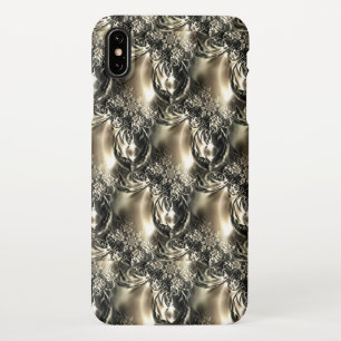Coque iPhone XS Max Perles dorées