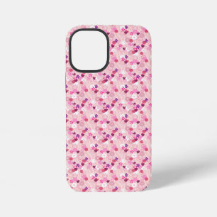 Coque iPhone 12 Mini Perles, Fleurs et Rose
