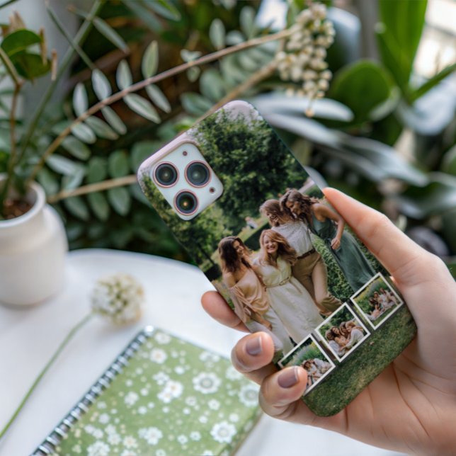 Coque iPhone Personalized Family & Friends 4 Photo  (Créateur téléchargé)