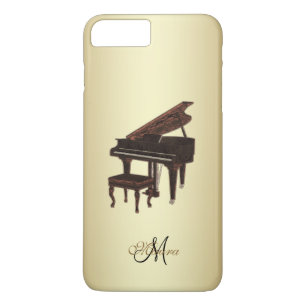 Coque iphone personnalisé de musique de piano à