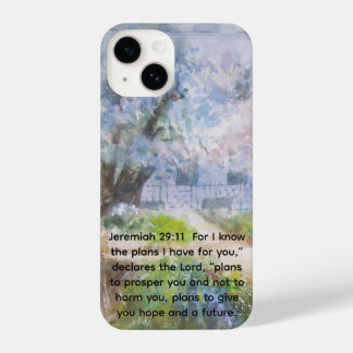 Coque Pour iPhone 14 phone case with Bible verse