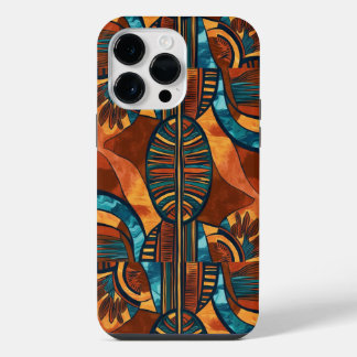 COQUE POUR POUR iPhone 14 PRO MAX PHONÈSE ABSTRAITE AFRICAINE