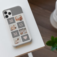 Photo de collection moderne Best Mom Pink & Grey C