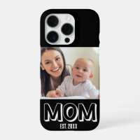 Photo de maman Typographie minimale Année d'établi