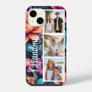 Coque Pour iPhone 14 Photo personnalisé de grand-mère