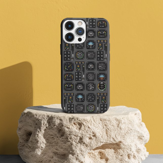 Coque iPhone Pilot Airplane cockpit dash Instruments Aviation (pilot)