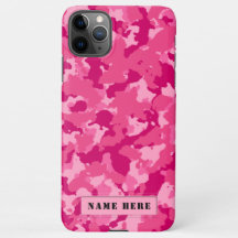 Pink Camouflage Numéro de nom personnel
