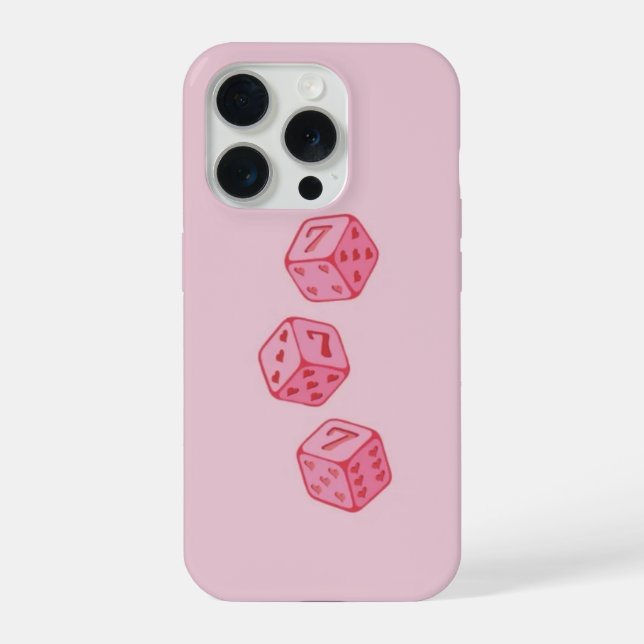 Coque iPhone pink iphone case (Verso)