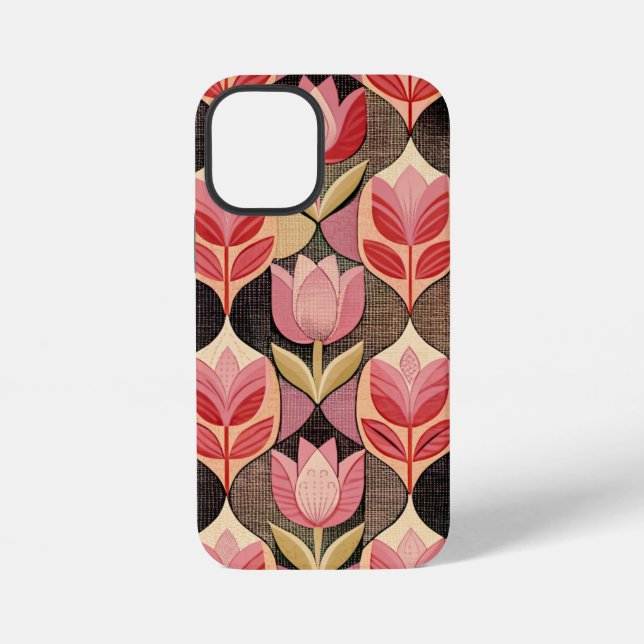 Coque iPhone Pink Tulips (Verso)