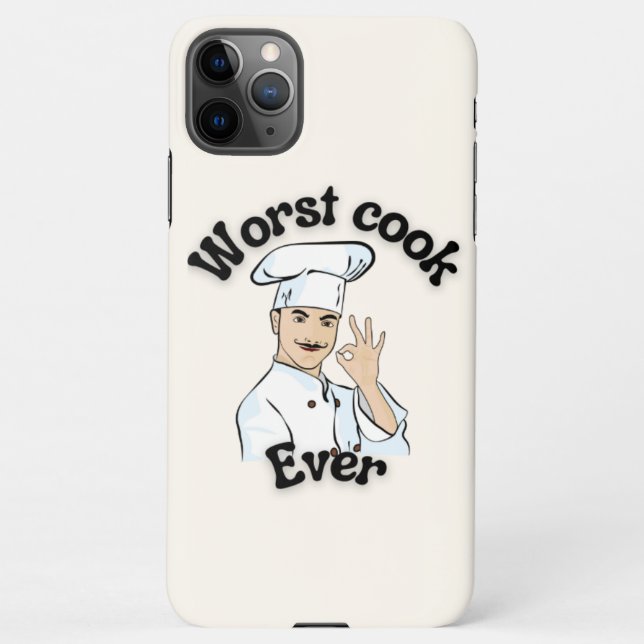 Coque iPhone Pire cuisinière (Dos)