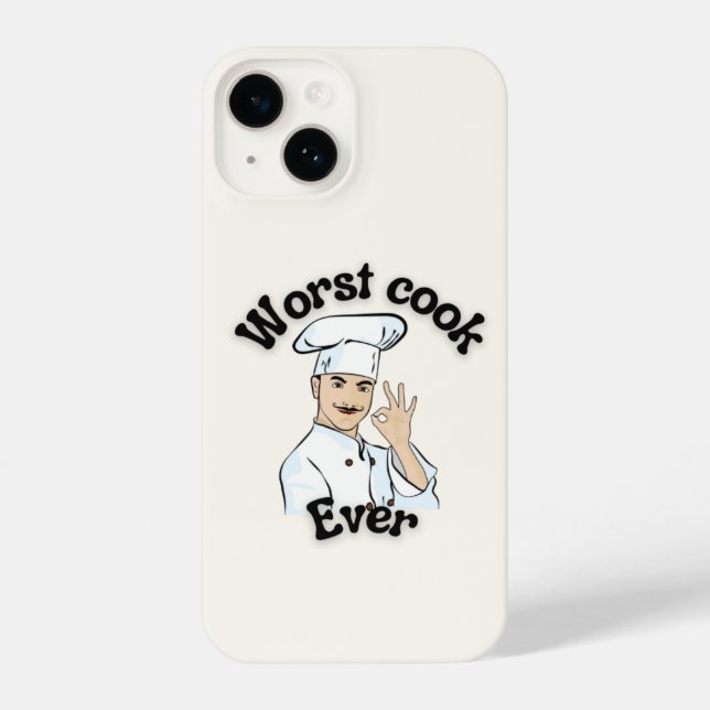 Coque iPhone Pire cuisinière (Verso)