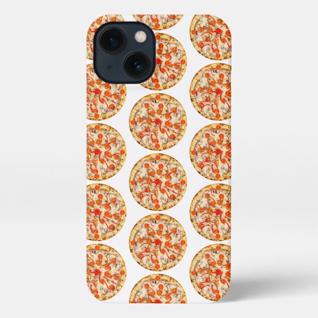 Coque iPhone Pizza (Verso)