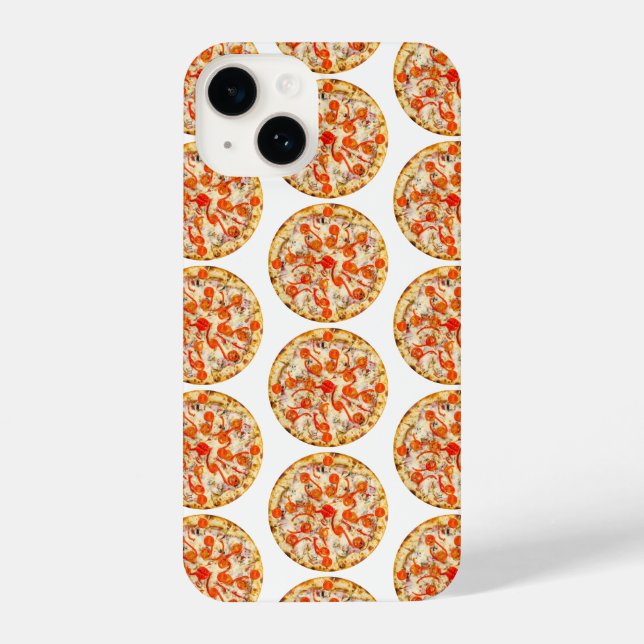 Coque iPhone Pizza (Verso)