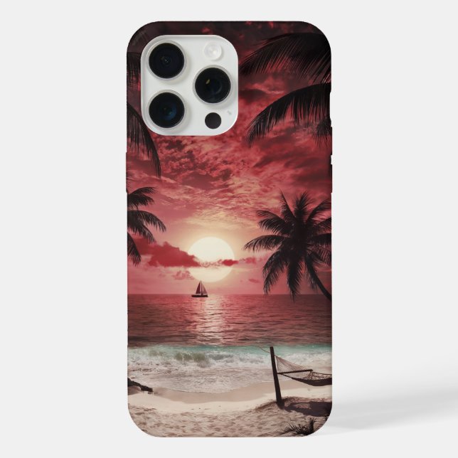 Coque iPhone plage  (Verso)