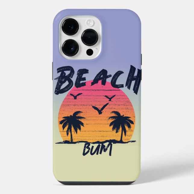 Coque iPhone Plage/littoral/tropical/hawaïen (Verso)