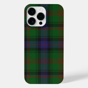 Coque Pour Pour iPhone 14 Pro Max Plaid bleu vert tartan Park
