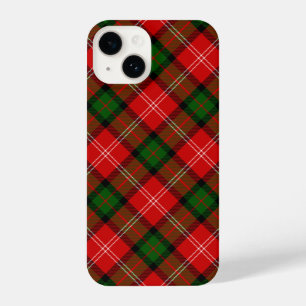 Coque Pour iPhone 14 Plaque vert rouge tartan MacKintosh
