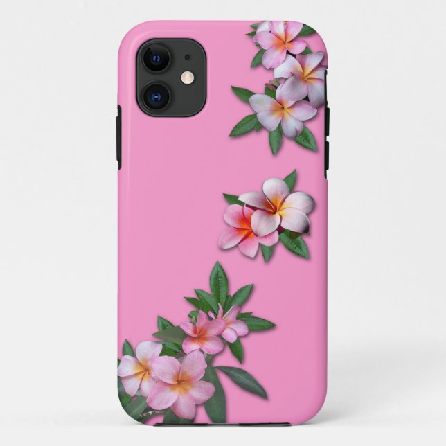 Coque iphone Plumeria (Dos)