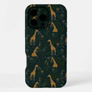 Coque iPhone 16 Pro Max Point de rencontre tropical des girafes