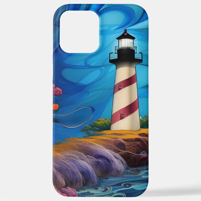 Coque iPhone Point phare (Verso)