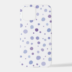 Coque iPhone 12 Pro pois peint à la main