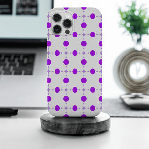 Pois violets, Motif à points Polka, points, pointi