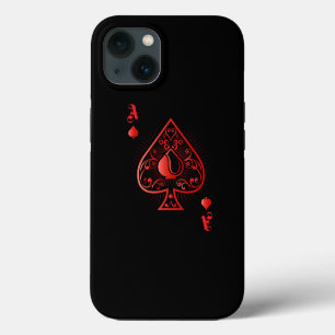 Etui iPhone 13 Poker As de Pique Casino