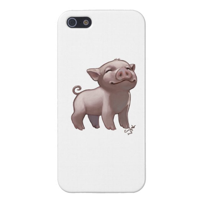 Coque iPhone Porcelet (Dos)