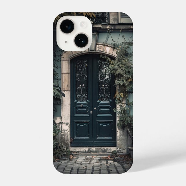 Coque iPhone Porte des mystères (Verso)