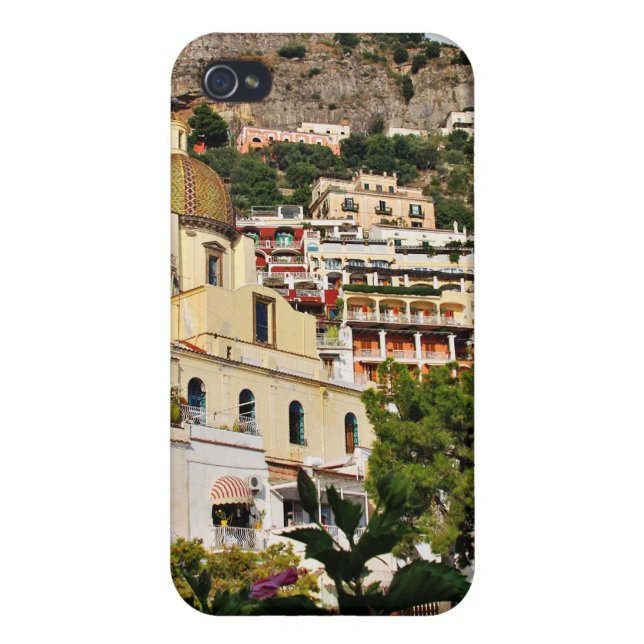 Coque iPhone Positano, Italie - vue de la plage (Dos)
