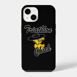 Coque Pour iPhone 14 Poulet de Triathlon #4