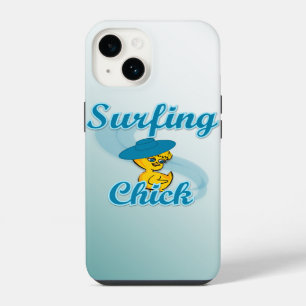 Coque Pour iPhone 14 Poulette Surfeuse #3