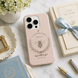Poussiéreux Blush Honey Bee Vintage Campagne Franç