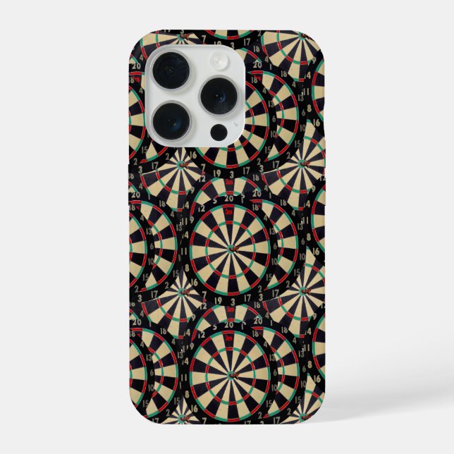Coque iPhone "Precision in Layers: The Art of Stacked Bullseyes (Verso)